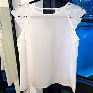 La Reine blanche top